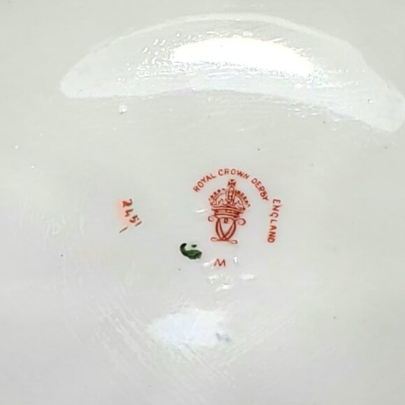 Antique Royal Crown Derby Imari Muffin Dish with Lid 1906 - Picture 14 of 15